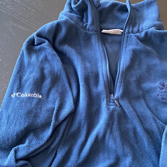 Columbia Navy Long Sleeve Fleece - Picture 4 of 5